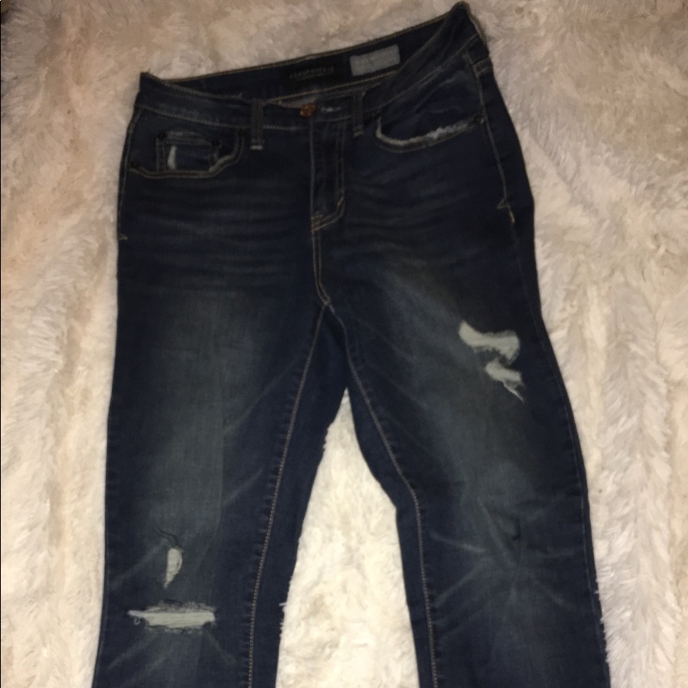 Mid rise jeans